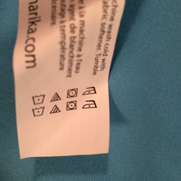 Marika Tek S/S Performance Tee Sz 1X Lt Blue - Picture 7 of 7